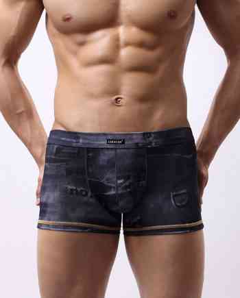 Denim Style Trunk - Underwear Front