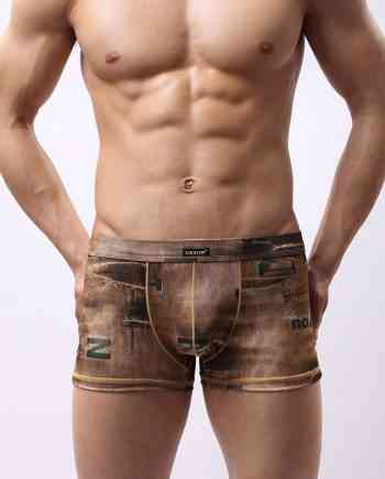 Denim Style Trunk - Underwear Front